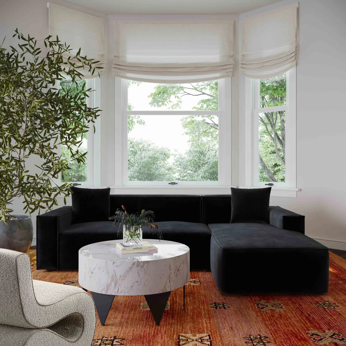 Ilarvo Modern Sectional Sofa