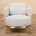 Lucente Gold Lounge Chair