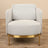 Lucente Gold Lounge Chair