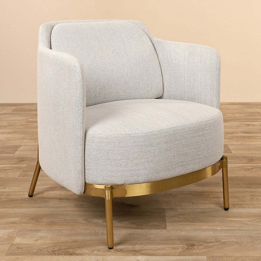 Lucente Gold Lounge Chair