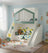 LumiNest Bunk Bed with Slide & Storage
