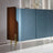 Navy Blue Sideboard Buffet Cabinet