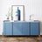 Navy Blue Sideboard Buffet Cabinet