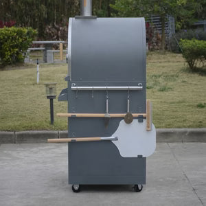 Thor Kitchen 4-Piece Modular Outdoor Kitchen Island - Grey