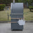 Thor Kitchen 4-Piece Modular Outdoor Kitchen Island - Grey