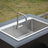 Thor Kitchen 4-Piece Modular Outdoor Kitchen Island with Grill, Sink, and Storage