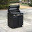 Thor Kitchen 4-Piece Modular Outdoor Kitchen Island with Grill, Sink, and Storage