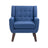 Marcellus Tufted Linen Armchair