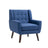 Marcellus Tufted Linen Armchair