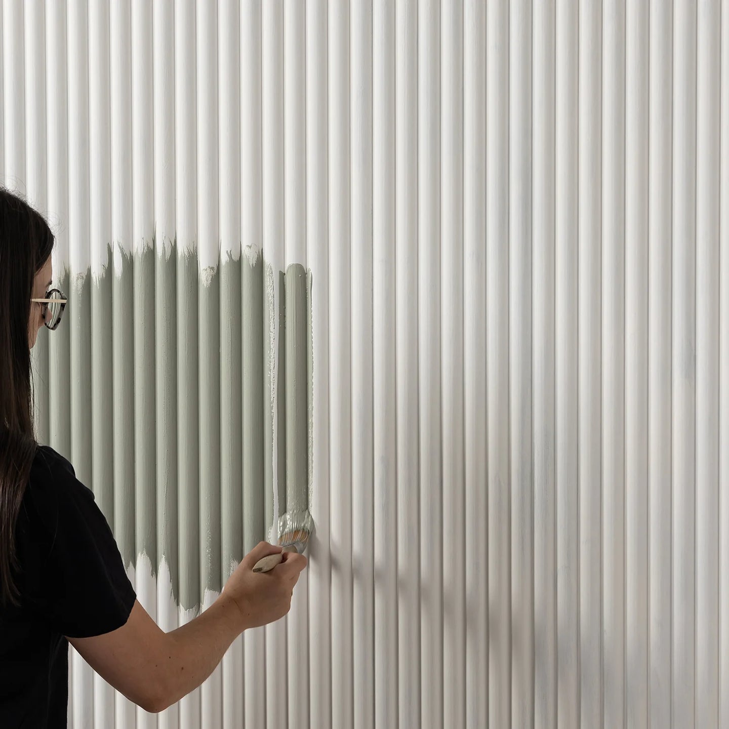 Reeded Paintable MDF Panel