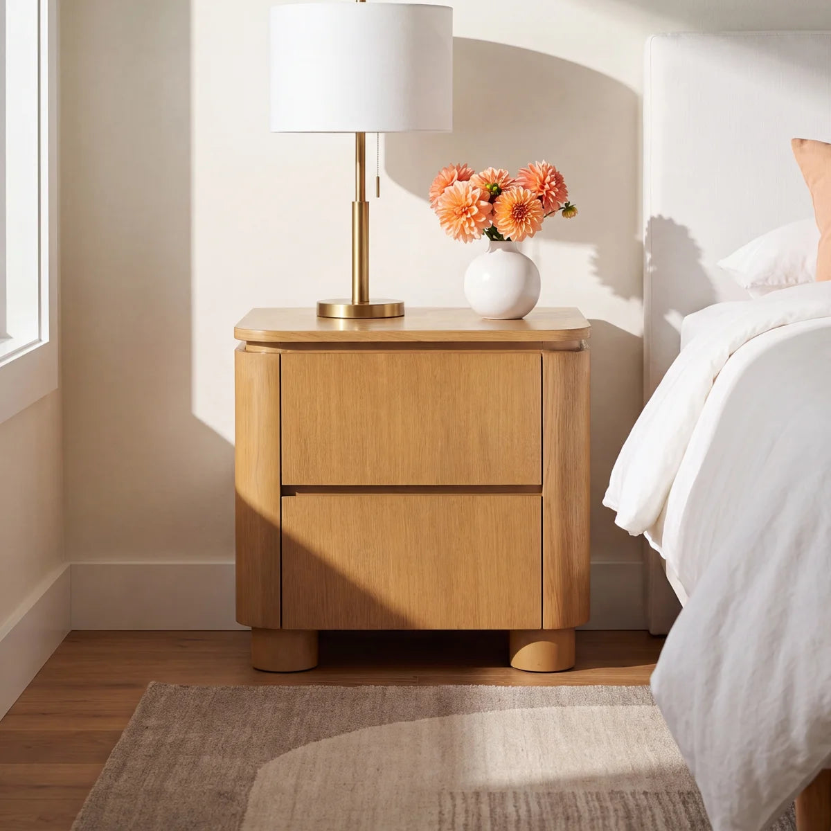 Orvella Bedside Table