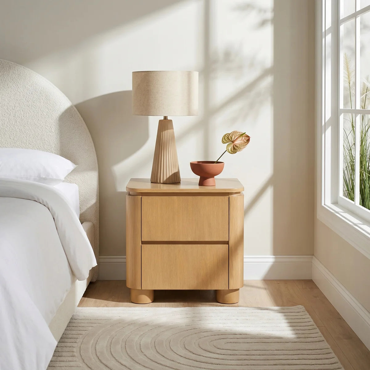 Orvella Bedside Table