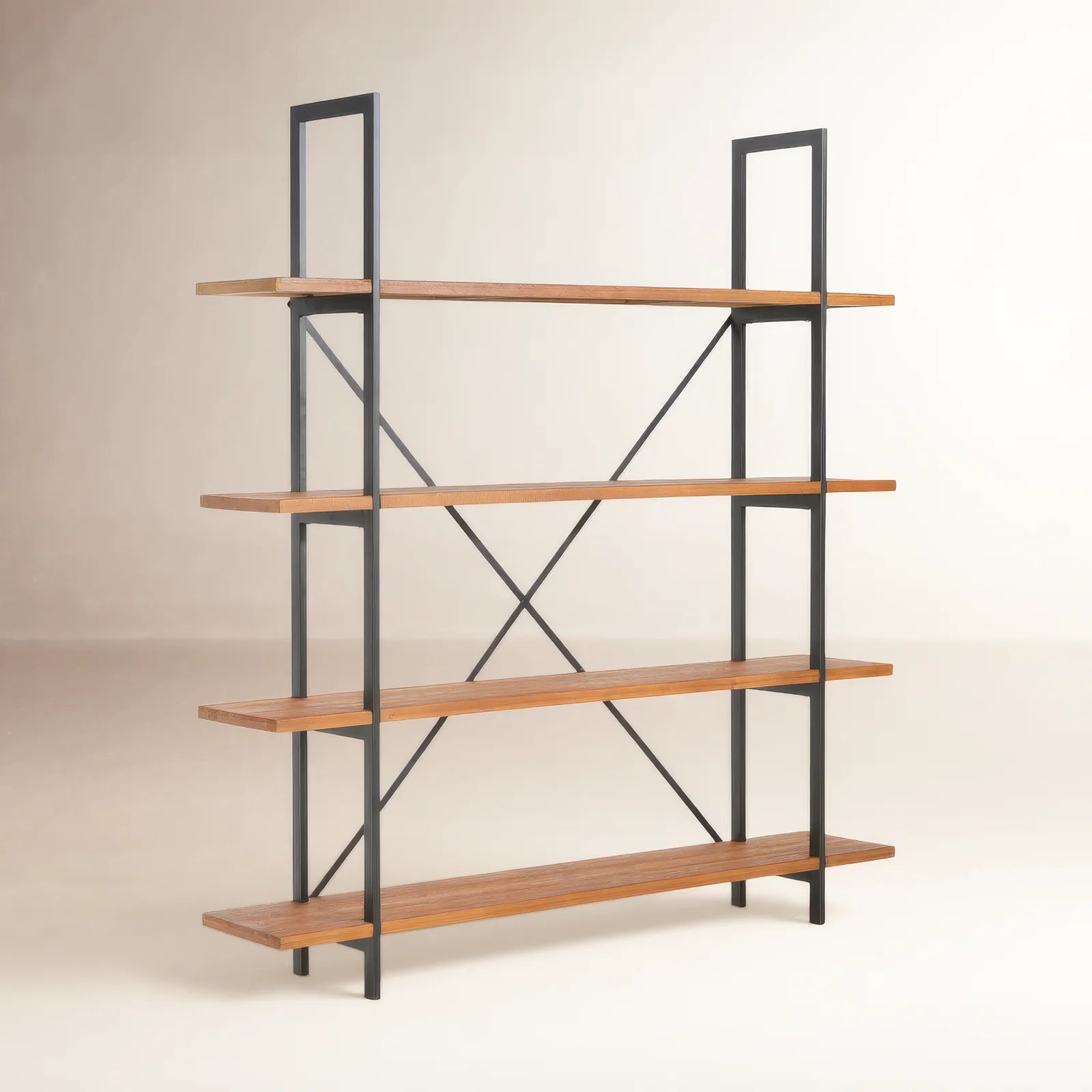 Marielle Wide Etagere Bookcase