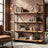 Marielle Wide Etagere Bookcase