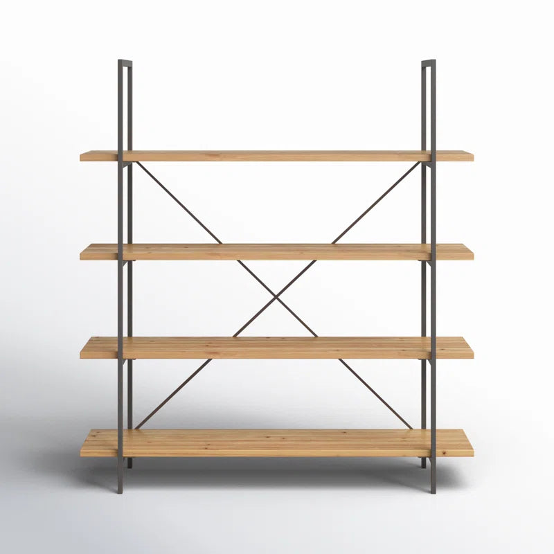 Marielle Wide Etagere Bookcase