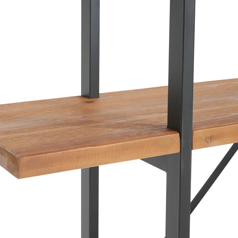 Marielle Wide Etagere Bookcase