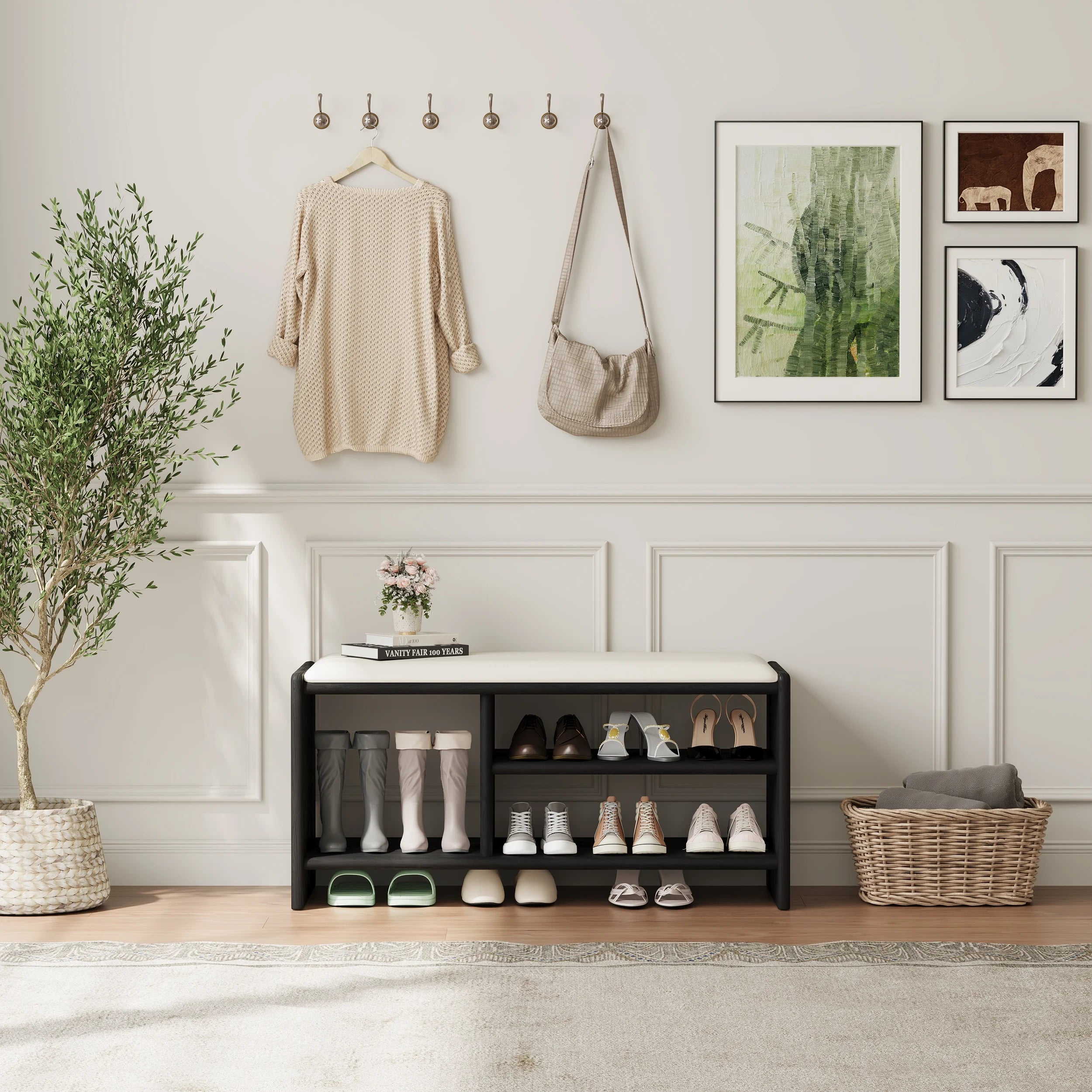 Marlow Shoe Rack Bench