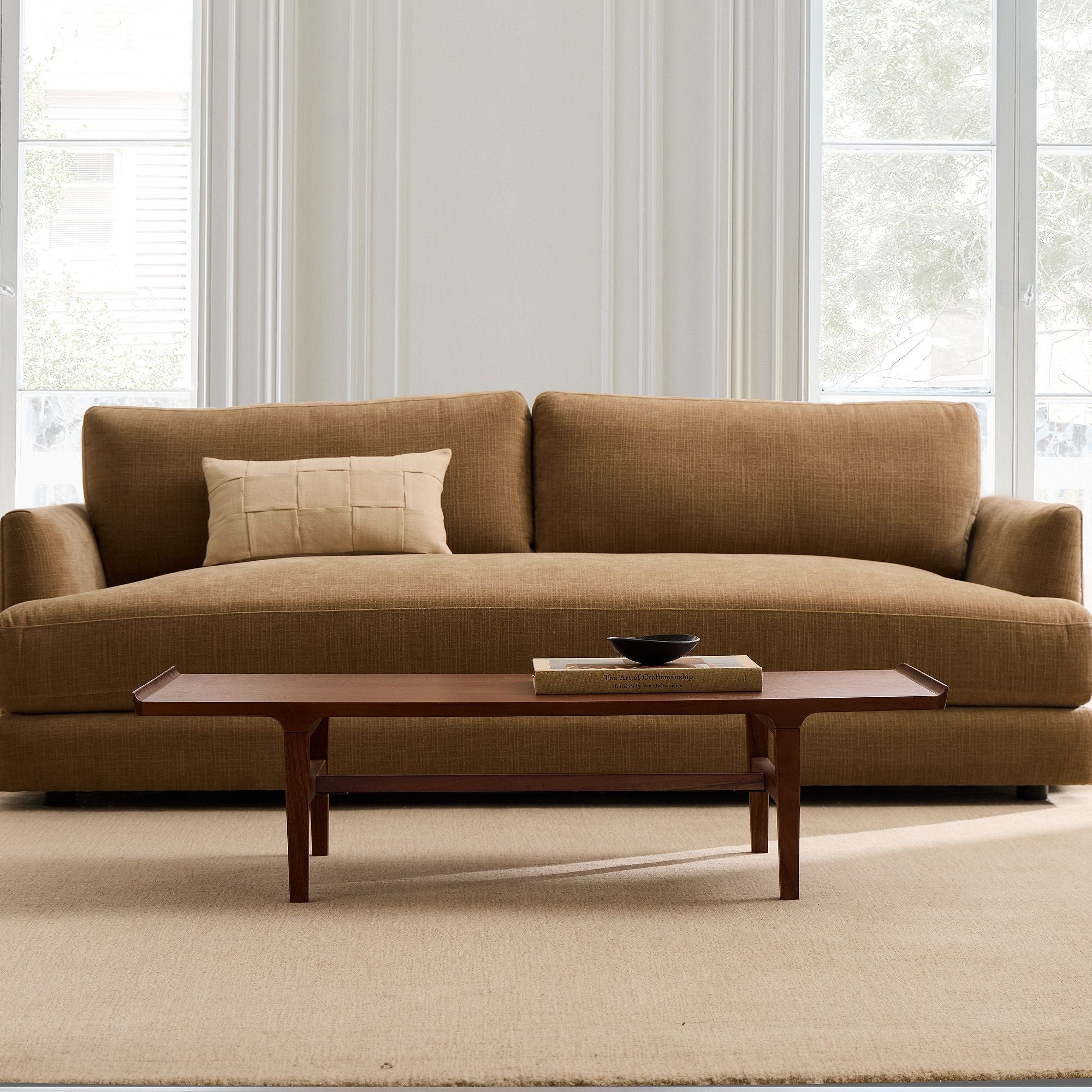 Marlowe Wood Veneer Coffee Table