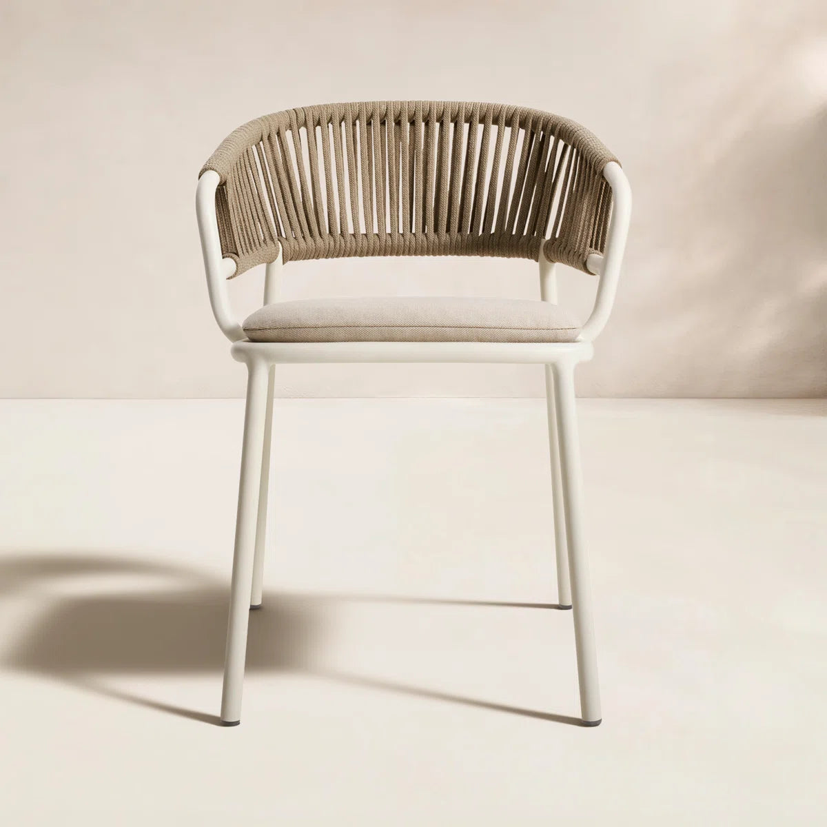 Outdoor Dining Armchair with Sunbrella® Cushion