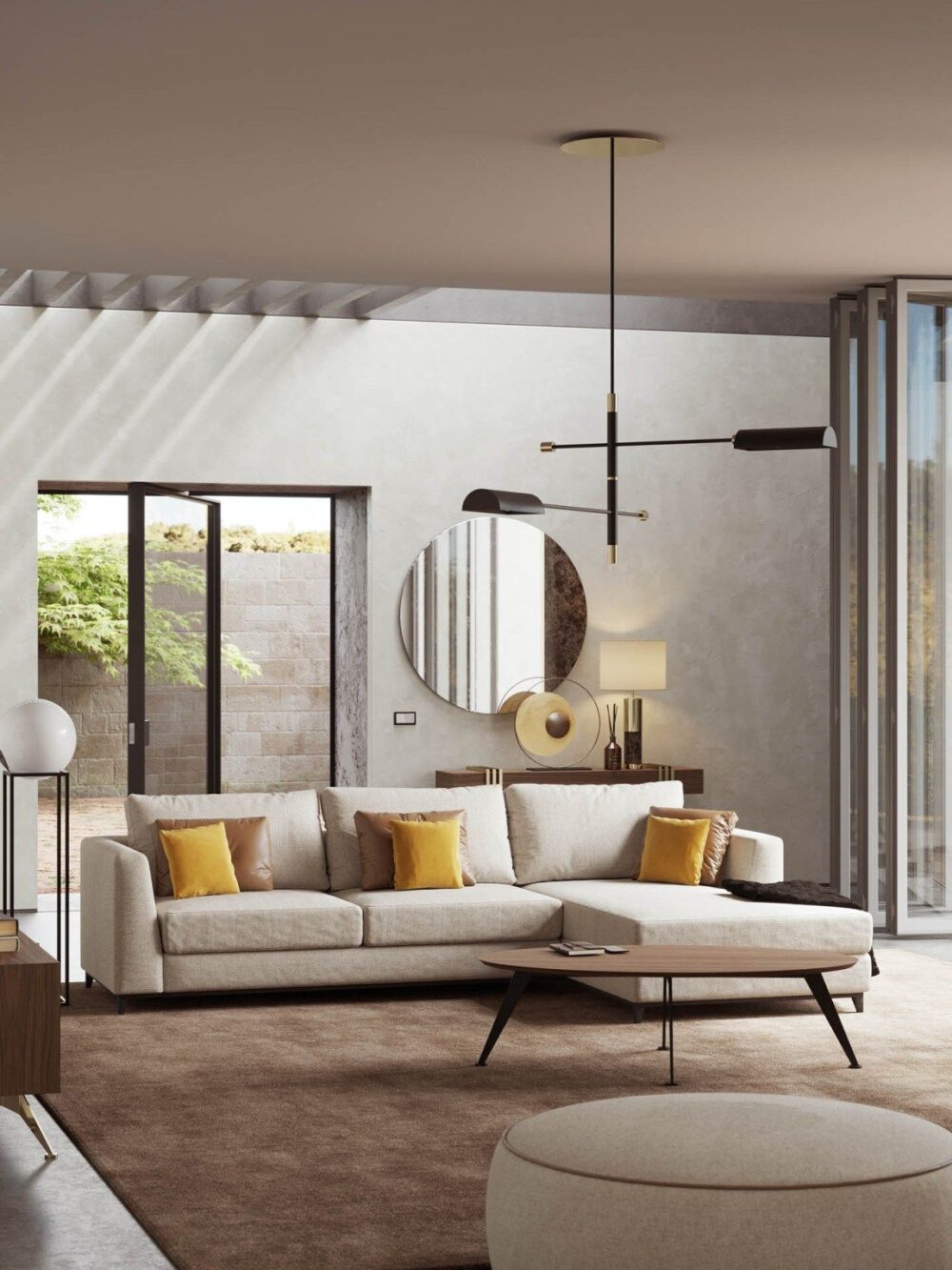 Mayfair Sofa with Chaise Longue