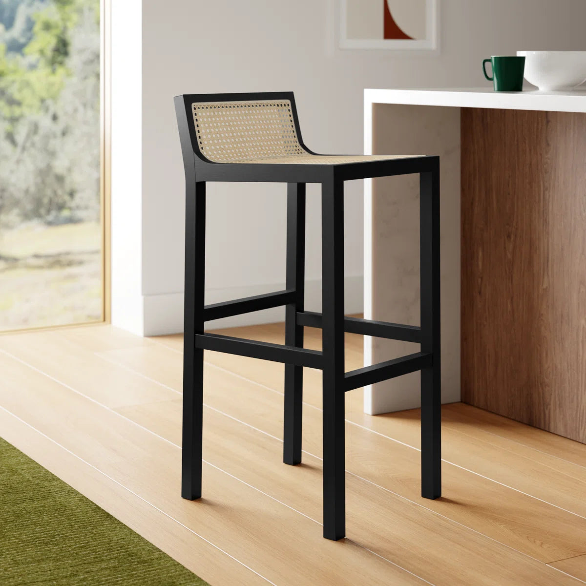 Mcar Cane Bar Stool