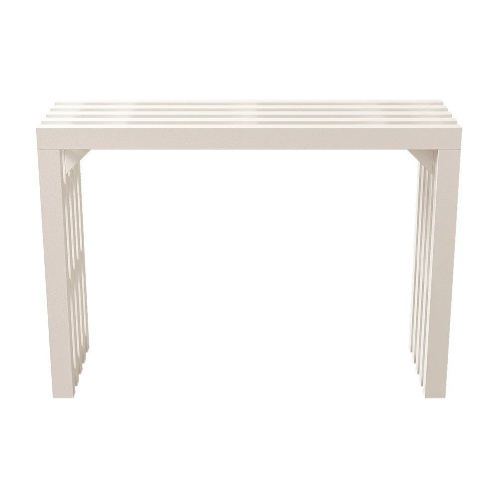 Mek White Console Table