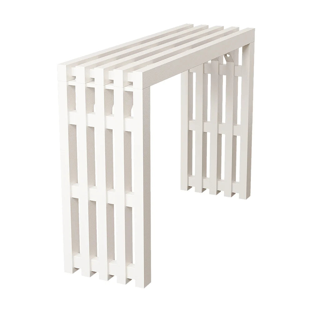 Mek White Console Table