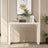 Mek White Console Table