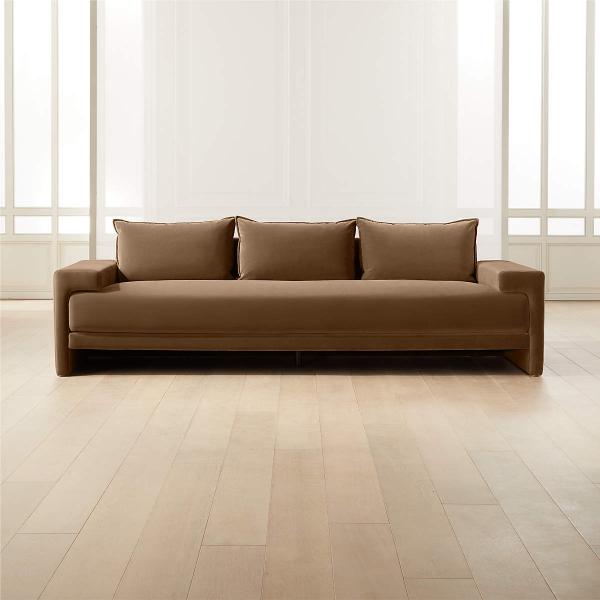 Mercer Velvet Sofa