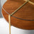 Mid-Century Art Display Round Coffee Table