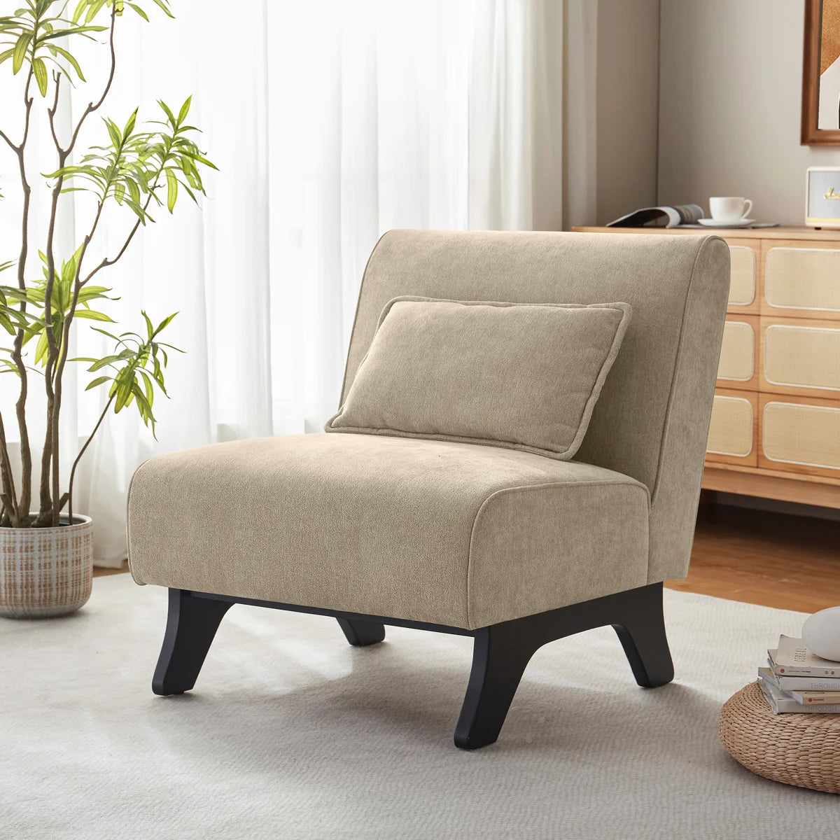Milo Splayed-Leg Lounge Chair