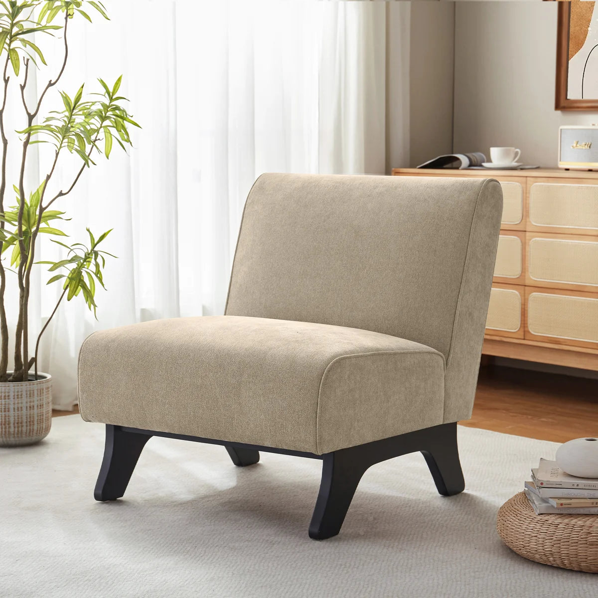 Milo Splayed-Leg Lounge Chair