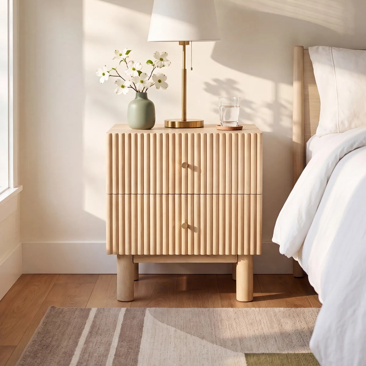 Arvenza Modern Nightstand