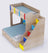 Mirelle White Wooden Bunk Bed with Drawer Storage