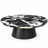 Black Marble Nesting Coffee Table Set (Set of 2)