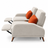 Double Recliner Sofa with Central Console