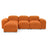 Modular Sectional Sofa with Loop Yarn Fabric