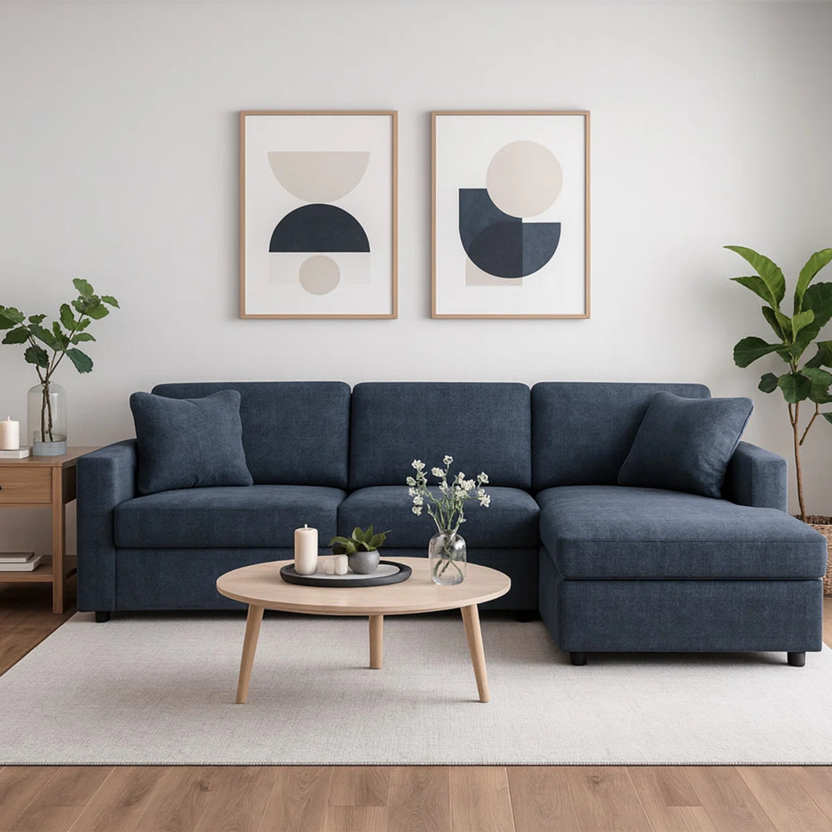 Palviera Modern Sectional Sofa