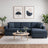Palviera Modern Sectional Sofa