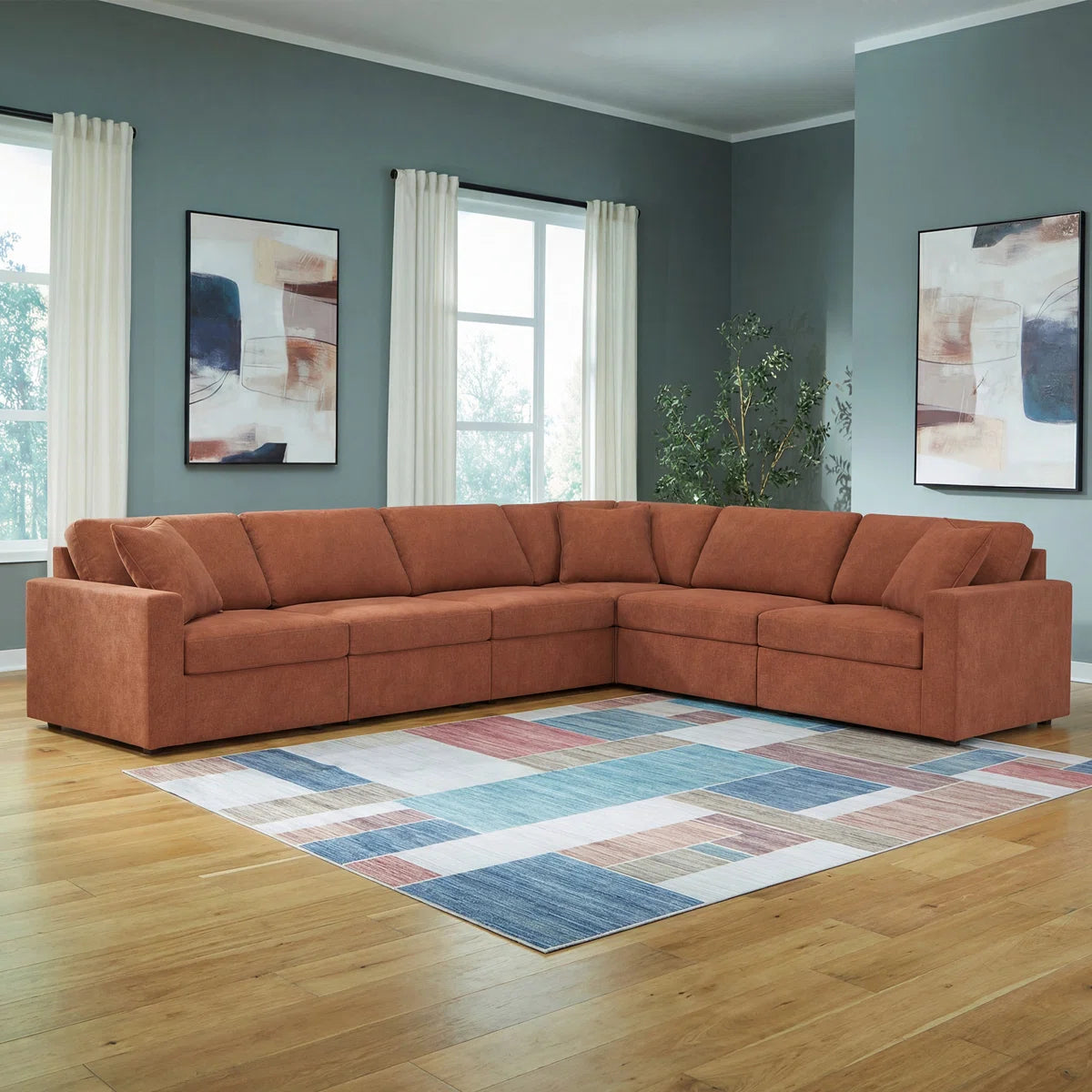 Gravio Modern Sectional Sofa