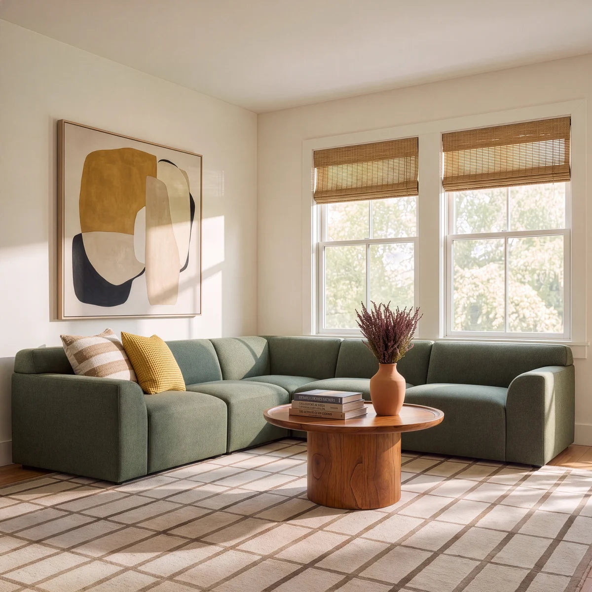 Arvessa Modern Sectional Sofa