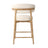 Merlin Upholstered Counter Stool with Solid Wood Frame