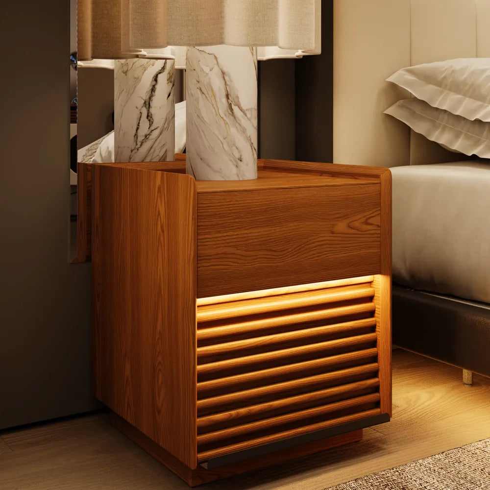 LED Bedside Nightstand