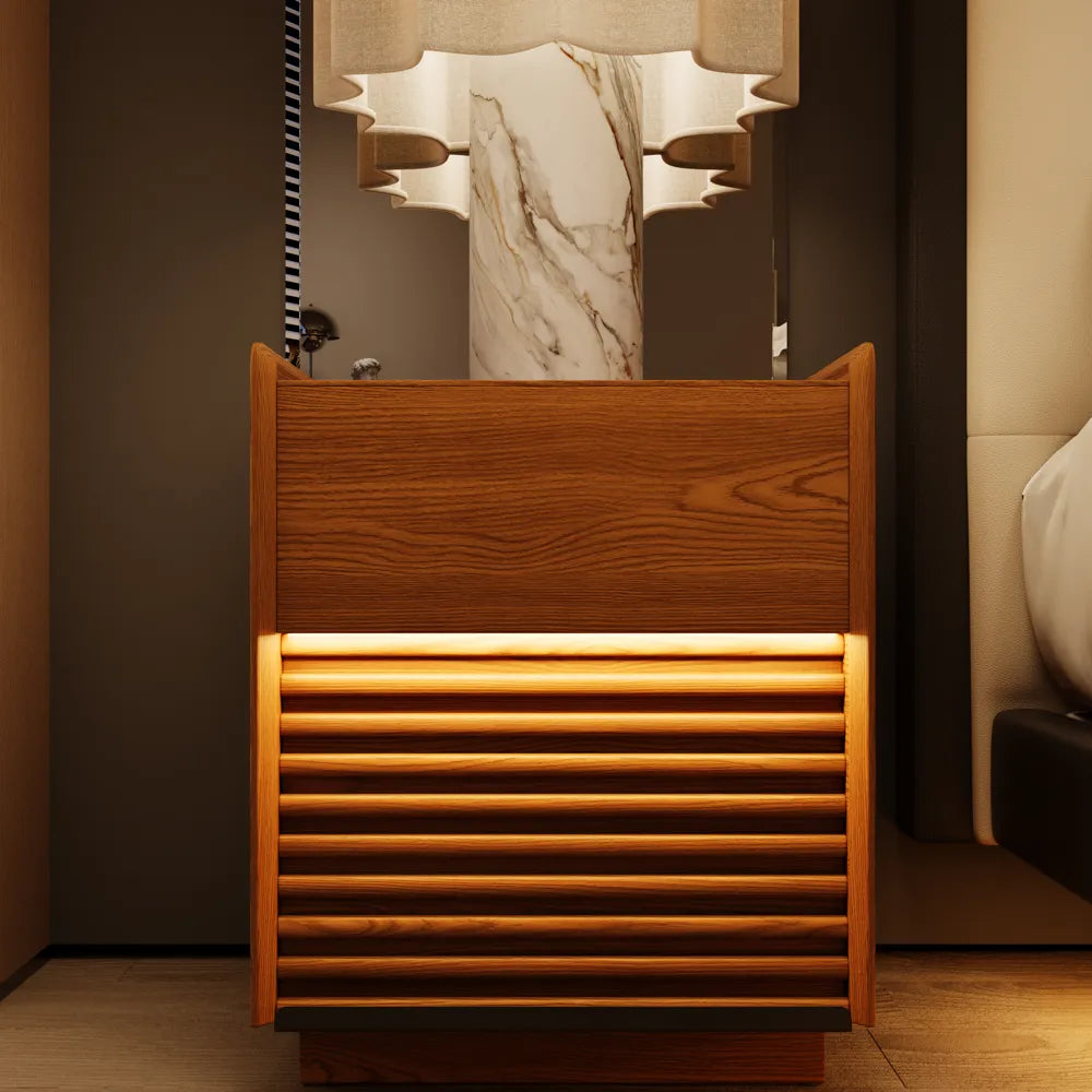 LED Bedside Nightstand