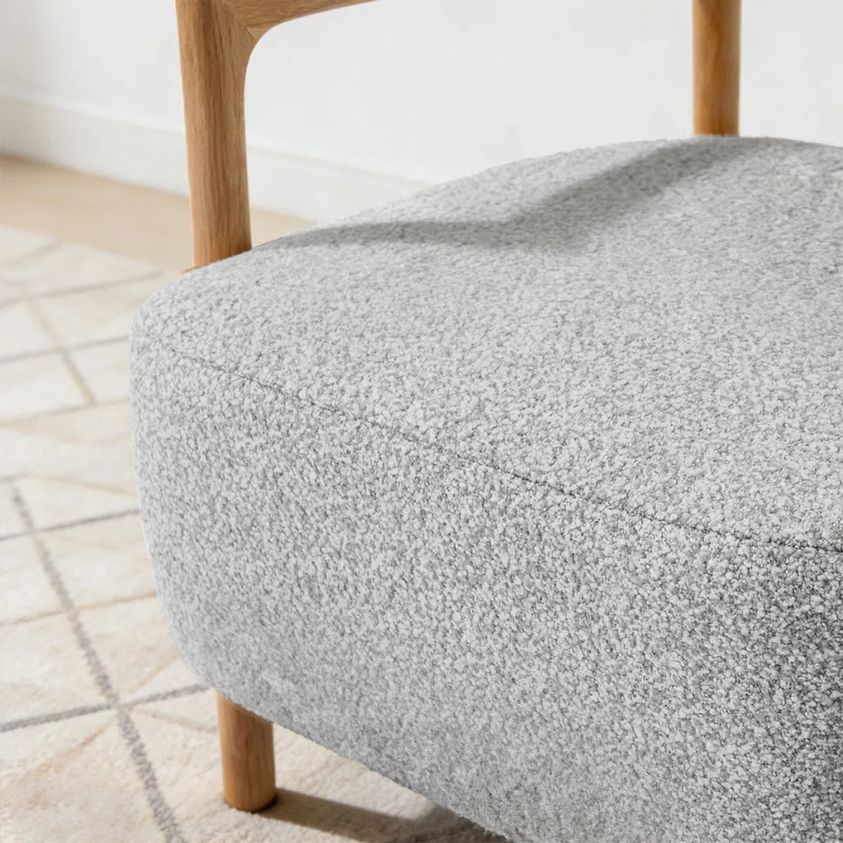Nora Boucle Nordic Armchair