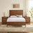 Noorin Wood Frame Bed