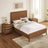 Noorin Wood Frame Bed