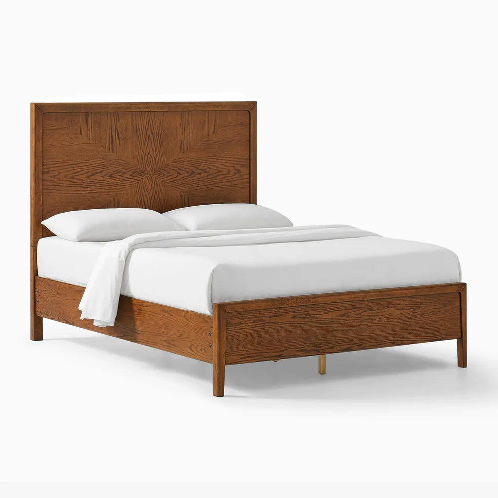 Noorin Wood Frame Bed
