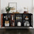 Mexican Modern Sideboard Buffet 3 Door Cabinet
