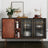 Mexican Modern Sideboard Buffet 3 Door Cabinet